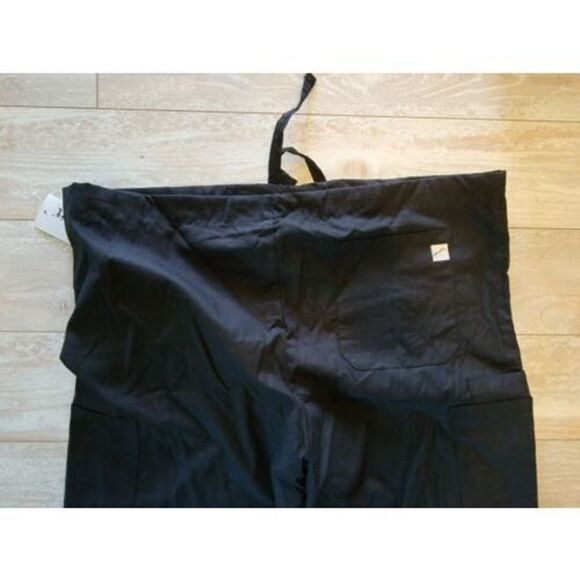 Uniform Advantage Adult Unisex Small Black Pocket Drawstring Scrub Pants NWT - Picture 6 of 6